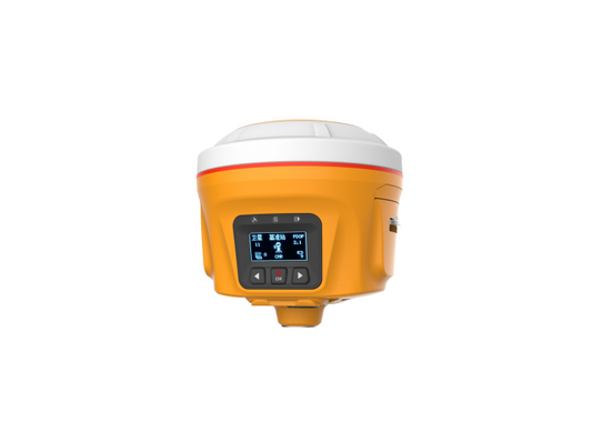 High-Precision GNSS RTK Receiver Yellow Version with Internal 4G Radio Module for Survey